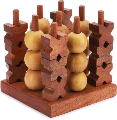 Ajuny tic tac - 3d, holz