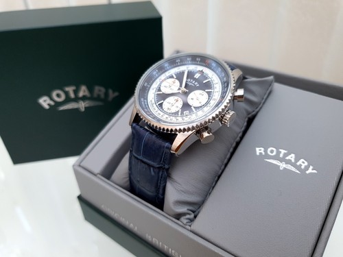 Neu rotary herrenuhr blaues - neu,