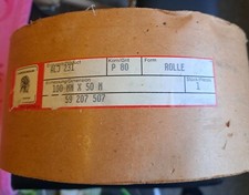 Rolle  Schleifpapier,100mm X 50m,Körnung P 80 