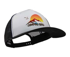 Jumping bird trucker cap - bird,