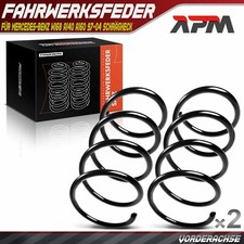 2x Federn Fahrwerksfeder Vorne