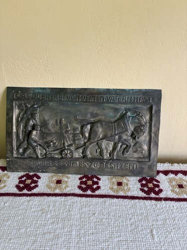 Altes kupferschild schild - altes,