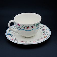 Villeroy Boch MARIPOSA Kaffeetasse mit Untertasse Gedeck Geschirr 0,2L UNBENUTZT