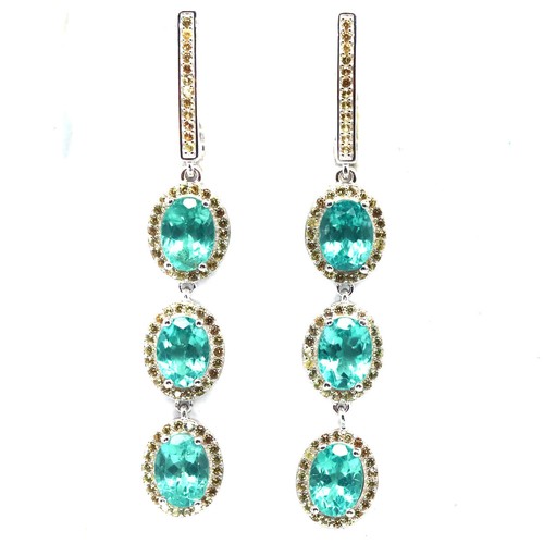 Natural bluish green apatit - green,
