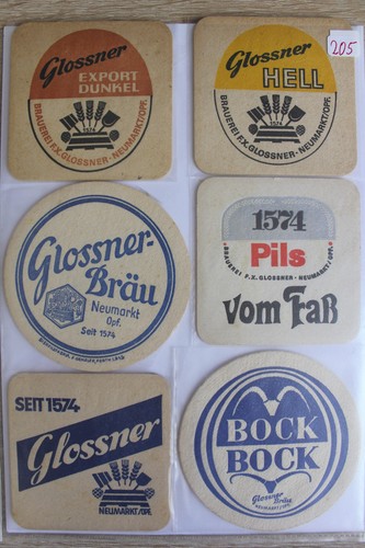 Versch bierdeckel - 19, versch.