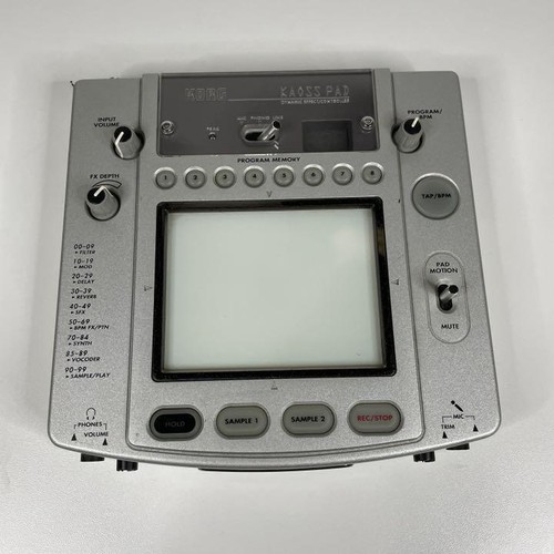 Korg kaoss pad dj sampler - kp-2,