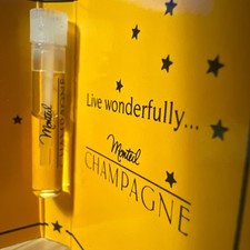 Monteil Champagne Eau de Toilette Vintage 8 ml, alter Lagerbestand, neu