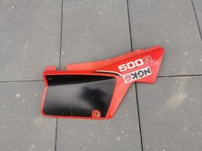 Honda XL 500 R PD02 1982 - Seitendeckel Verkleidung Cover rechts Rot