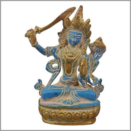 Manjushri statue buddha - statue,