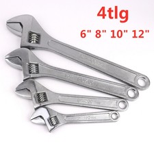 4X Rollgabelschlüssel-Satz-Set Gabelschlüssel Engländer 6/8/10/12" Maulschlüssel