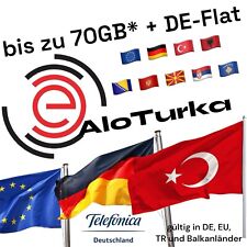 SIM e AloTurka bis zu 70GB* in