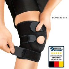 Orthopädische Kniebandage Kniestütze Schutz Sport Knie Bandage Schwarz