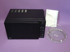 LG MH6535GIS Mikrowelle mit 1000W Smart Inverter Technologie mit Grill, 25 L