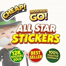 Monopoly Aufkleber Go 1⭐-