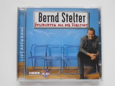 Bernd Stelter - Geschichten aus der Vorstadt - Hörbuch - CD