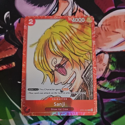 Sanji premium card - sanji, (premium