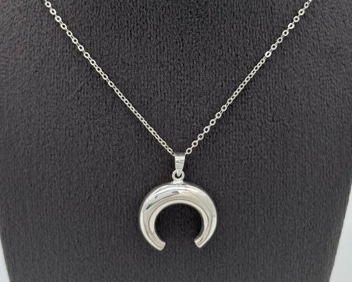 Collier silber 925 mondsichel - collier,