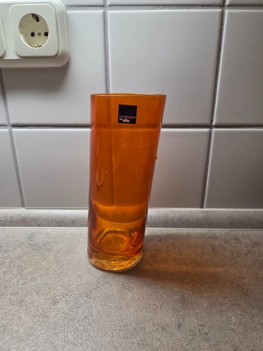 Leonardo glasvase orange - leonardo,