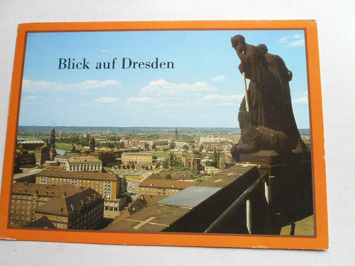 Dresden blick vom rathaus - blick,