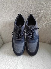 Damen Sneaker "ROMIKA" Grau/Blau Gr. 40 "NEU"