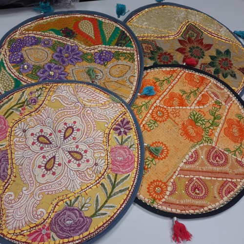 Kissenhülle 40cm yoga indien - 40cm,
