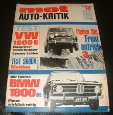 MOT 16/1968 BMW 1800 Neue