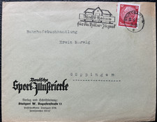 DR Brief 1937 Deutsche