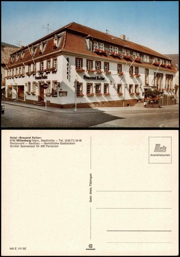 Ansichtskarte miltenberg - ansichtskarte,