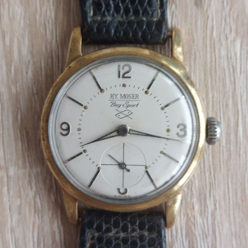 Moser vintage herrenuhr - hy.moser,,