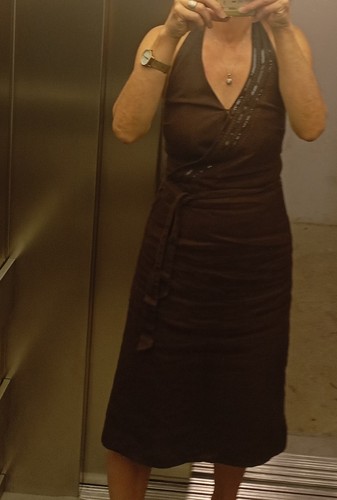 Neckholder damenkleid leinen - damenkleid,