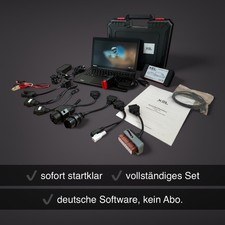 Profi KFZ Diagnosegerät OBD2 Komplettset - Laptop, deutsche Software, startklar