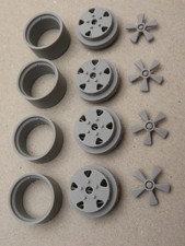 Fuchsfelgen Porsche 911 RSR 1:18 superdetailiert