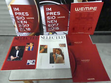 7x Wempe Uhren-Magazine Impressionen Meisterwerke der Uhrmacherkunst..