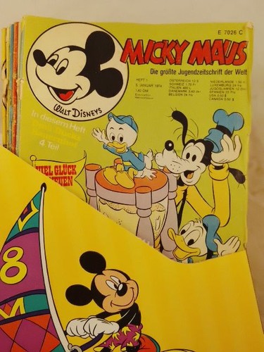 Konvolut micky maus jahrgang - konvolut,