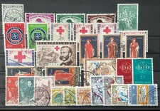 Briefmarken Belgien Lot Jahrgang 1959 gestempelt
