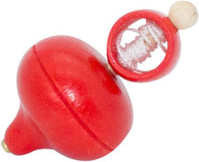 Schnurkreisel aus Holz