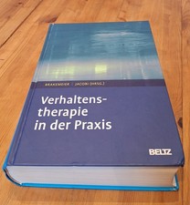 Verhaltenstherapie der - in,