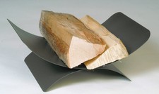 Holzkorb Kamingarnitur