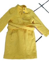 BODEN Damen Trenchcoat Mantel Sonnengelb UK14R Gr.40R Neuwertig *Hingucker*