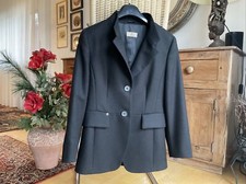 Blazer Damen Etienne Aigner, Schwarz, Gr. 36, Schurwolle
