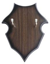 Wandplatte aus Holz für Schwerter Schwerthalter