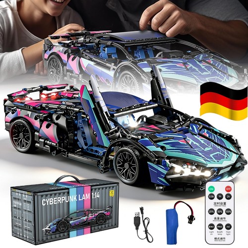 Technik rennauto bausatz - bausatz, 1:14