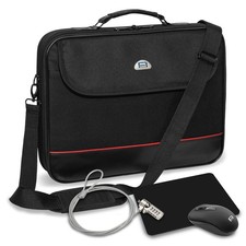 NOTEBOOK Laptop Tasche 13 15 17 18 20 Zoll NOTEBOOKTASCHE Maus, Mauspad, Schloss