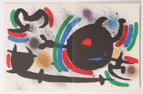 Miró original lithographie - miró,