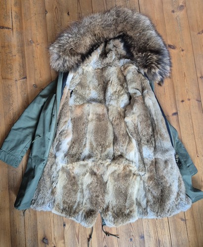 Pelz parka fell jacke xxl - parka, jacke-xxl