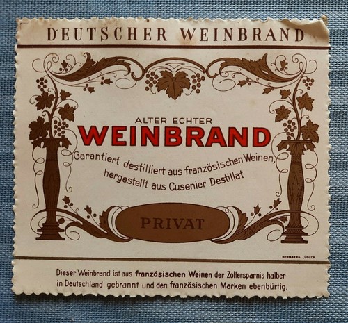 Altes flaschenetikett etikett - altes,