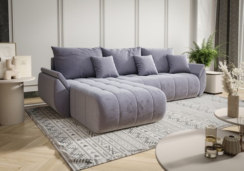 Ecksofa schlafsofa akita - akita, stoff