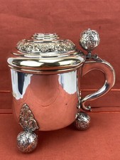 Bierkrug mit Widmung Schweden