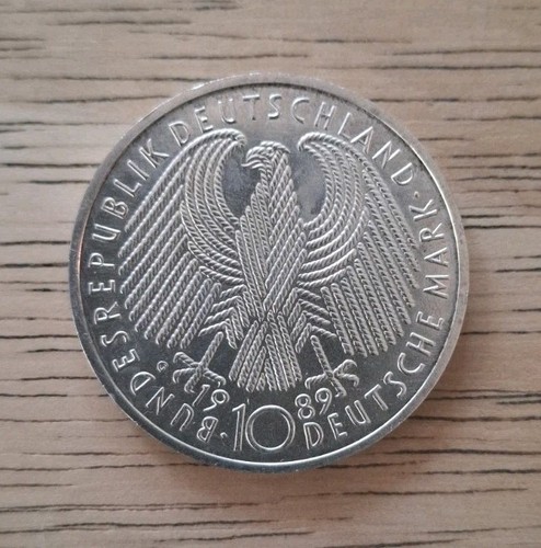 1989 g silbermünze 40 - 10,-,