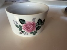 Royal Bavaria Porzellan, Schälchen, Zucker, Rosendekor